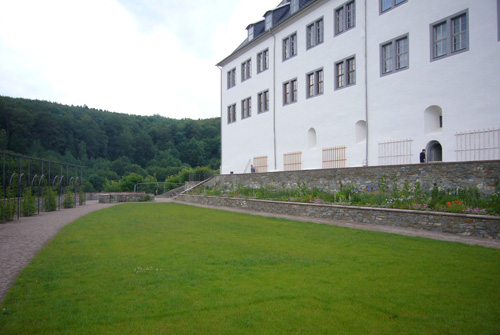 Südterrasse Schloss Stolberg 