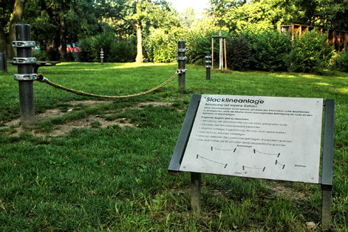 Jena Volkspark Oberaue - Bereich Rasenmühle 